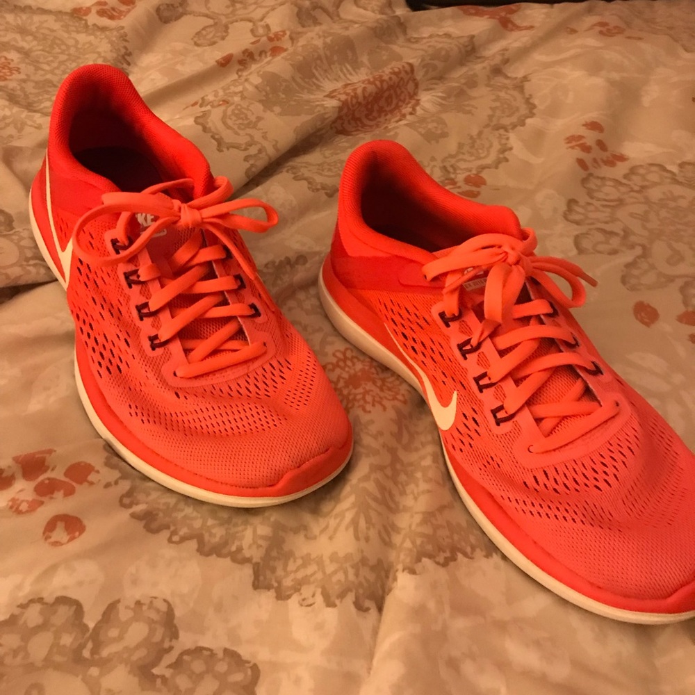 Coral Nike Sneakers